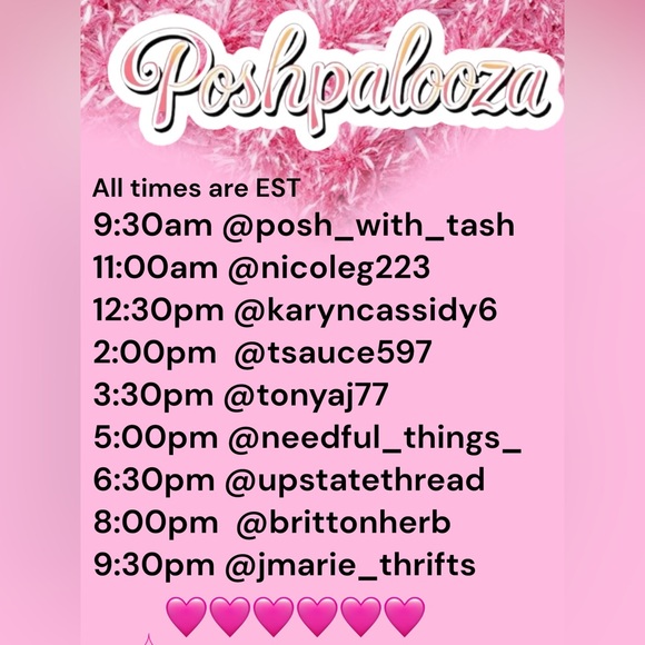 Poshpalooza Train Leaves the Station March 22nd 🚂❤️ - Picture 2 of 2